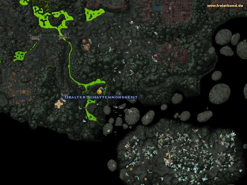 Uralter Schattenmondgeist (Ancient Shadowmoon Spirit) Quest NSC WoW World of Warcraft 