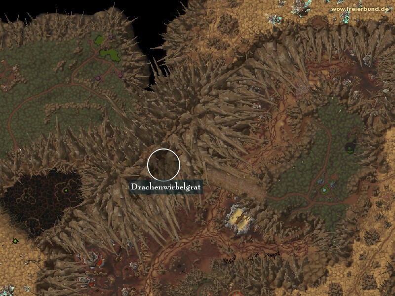 Drachenwirbelgrat (Dragon Spireridge) Landmark WoW World of Warcraft 